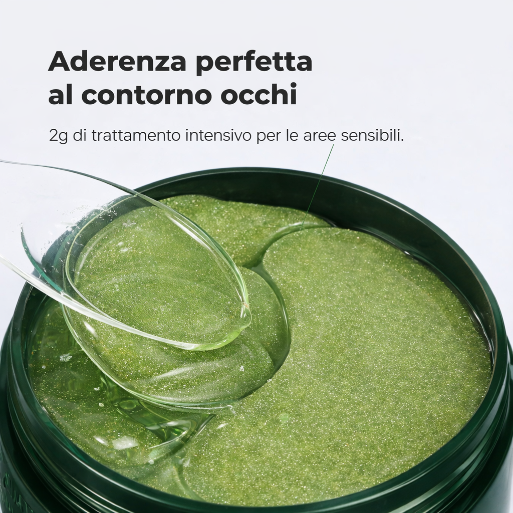 Patch Occhi Hydrogel al Collagene e Alghe Marine