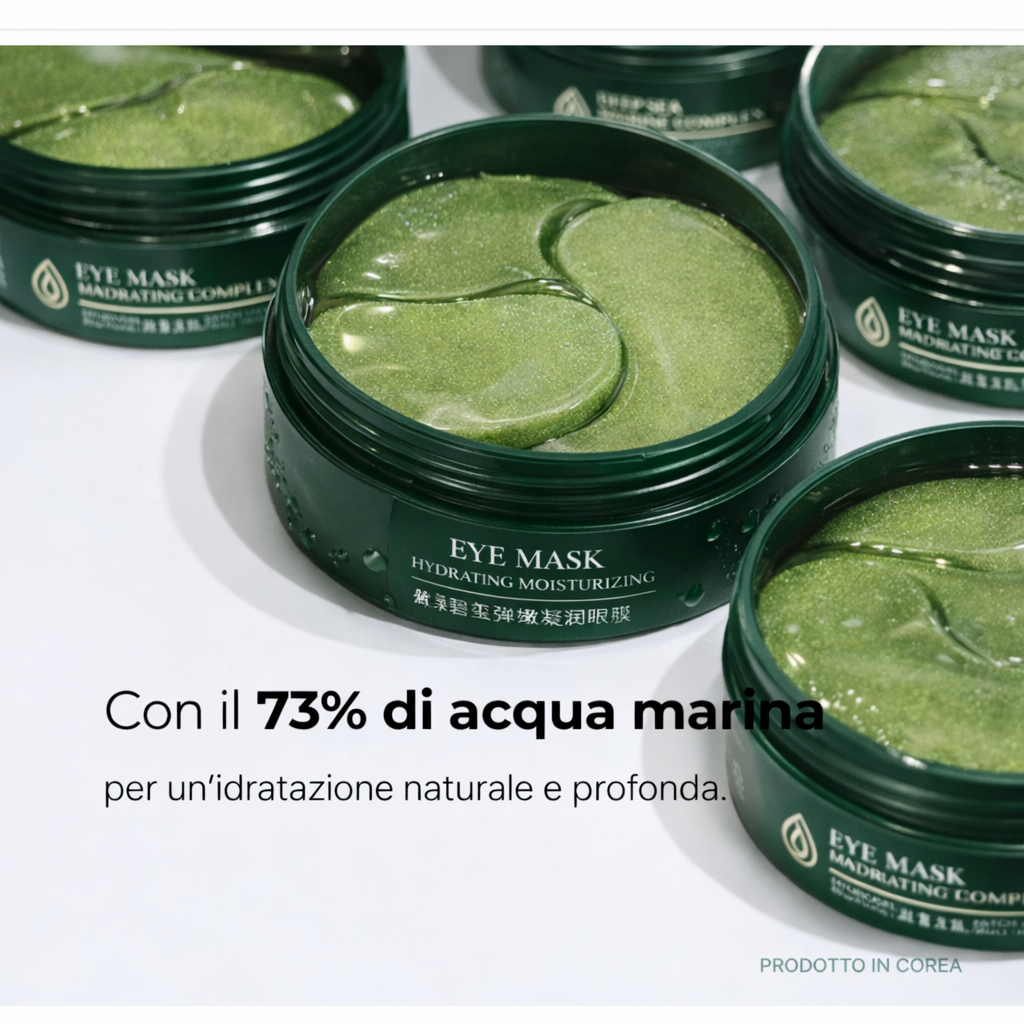 Patch Occhi Hydrogel al Collagene e Alghe Marine