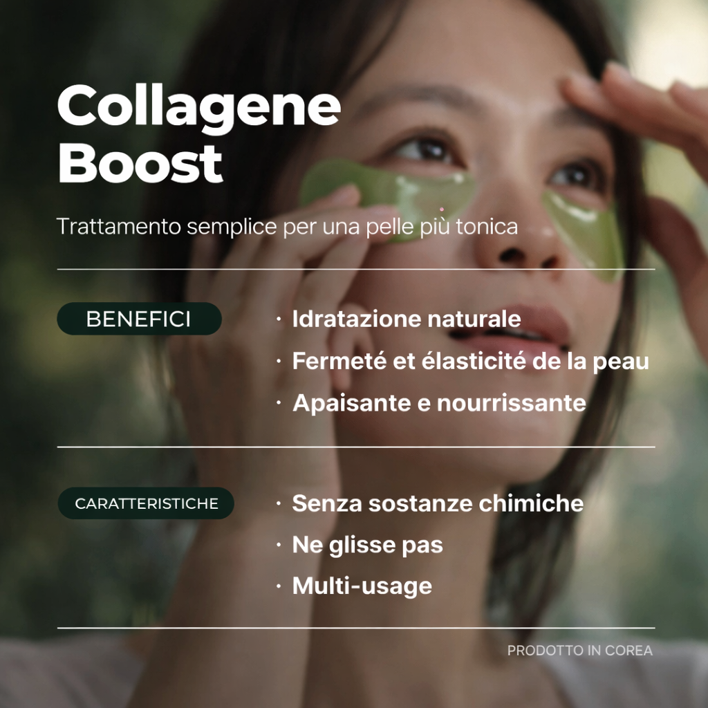 Patch Occhi Hydrogel al Collagene e Alghe Marine